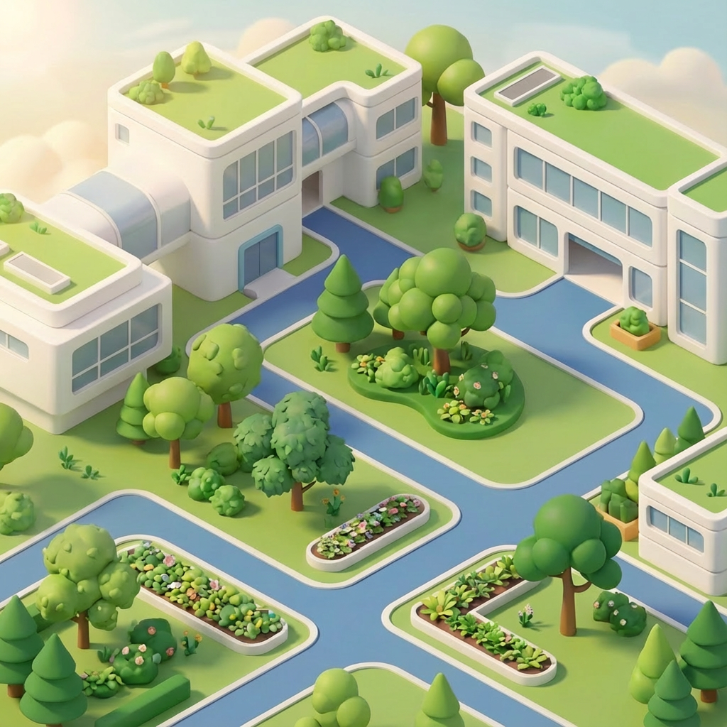 3D Smart Campus Visualization